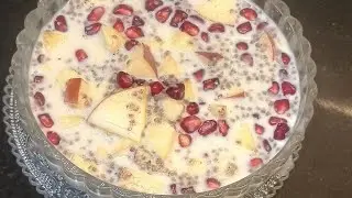 Protein,chia seeds fruit drink #healthy #easy to make 5mins recipe 
