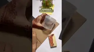 Stamping on Plastic Containers with our Poly Stamps | Quick-dry in 5 seconds