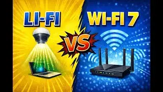 Li-Fi vs. Wi-Fi 7: The End of Radio Internet?