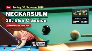 b&a Classics - Neckarsulm/Germany 2016 Finalrunde