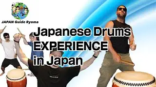 Let&rsquo;s play Japanese taiko in JAPAN