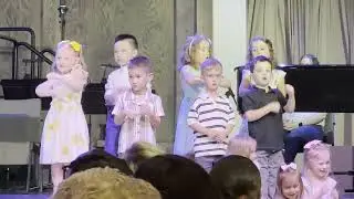 Ethan's K4 Graduation Ceremony of 2025.