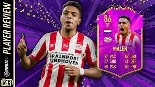 THIS CARD IS INSANE!! | 86 FUTURE STAR MALEN PLAYER REVIEW | FIFA 20 ULTIMATE TEAM