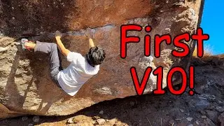 How I sent my first V10 outside!