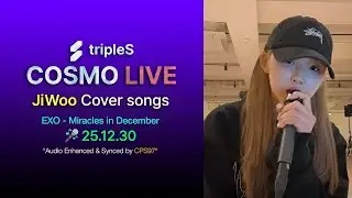 [COVER] JiWoo - Miracles in December (EXO) [🎤25.12.30 Cosmo Live ]