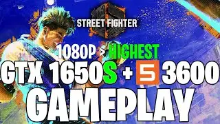 Street Fighter 6 | GTX 1650S 4GB + Ryzen 5 3600 |