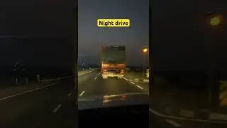 Night drive Timelapse |Solapur Pune highway |Highway drive #driver #highway #shorts #timelapse #feed