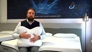 Cuscino TEMPUR&reg; All-Around: supporto personalizzato e rinfrescante in ogni posizione di riposo.
