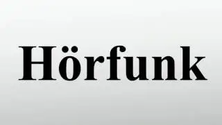 H&ouml;rfunk