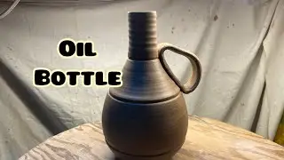 Pottery: Oil Bottle
