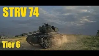World of Tanks - STRV 74 Gameplay, New Swedish Medium Tank tier 6