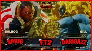 SFV CE🔥Smug (Balrog) vs Darigaaz (Gill)🔥Fighting Games Replays🔥
