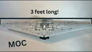 MASSIVE! Lego Star Wars supremacy 3 foot long MOC