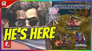 Legendary Guardian Auron is here to steal your girl AND your lapis (FFX Raid)... FFBE News