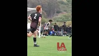 Hijo de Jorge Campos tapando en torneo local en California