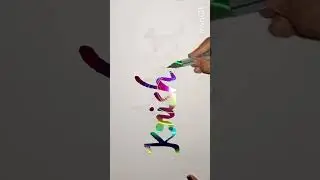 Name lettering ✍️