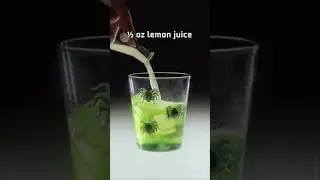 Halloween Midori Sour Cocktail How-To!