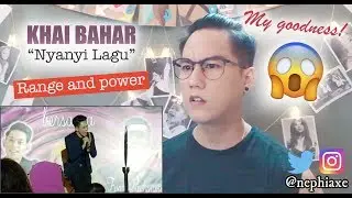 Khai Bahar - Nyanyi Lagu (Madah Berhelah - song of Ziana Zain) | REACTION