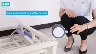 Low price manual hospital bed from China factory
