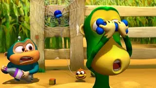 Alien Monkeys 👽 Dog 🐶 Cartoon for kids | WOW CLUB