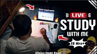 Study with me Live NEET 🧑&zwj;🏫| Live Study with me 🏆|NEET 2026 |JEE 2026 🧑&zwj;💻| No Talk ❌ only Study