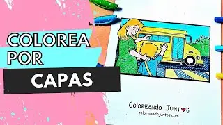 C&oacute;mo Colorear sin Dejar Espacios en Blanco | Coloreando Juntos