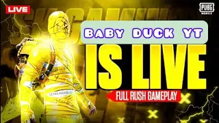 Baby Duck Live Stream. Pubg Mobile Full Rush GamePlay 2026.
