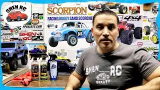 The last coat VS Jay Leno's detailing RC car bodies