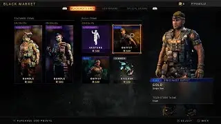CALL OF DUTY BLACK OPS 4 BLACKJACK DAILY ITEM SHOP 11-19-2018