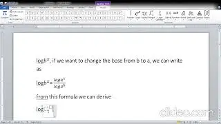 logarithm chapter 26