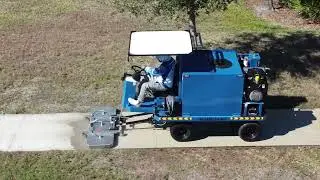 Royal Tide RT400 Sidewalk and Curb Cleaning Unit