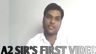 A2 sir's First Video /#shorts/shortvideo/a2 motivation
