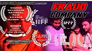  Award winner - short  film -(FRAUD COMPANY) Writer director producer  SAMEER ANSARI