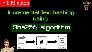 coding incremental hashing using sha256 algorithm to generate 64 bits hash|sha256 algorithm|php hash