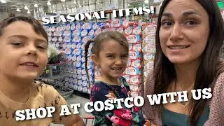 COSTCO HOLIDAY SHOPPING | SEASONAL FINDS AT COSTCO | COME SHOPPING WITH US