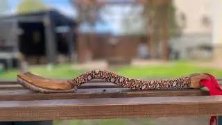 Making shamanic beater (drumstick) | open your drum workshop