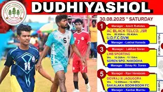 AC Black 🆚️ Soren Sporting || 2nd Round Live || At :- Dudhiyashol Tournament 2025