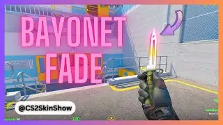 CS2 Bayonet Fade: CS2 Knife Inspect [4K]