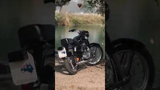 Royal Enfield bullet Vibe in village River Vibe 💞 #panjab