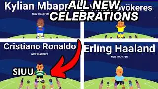 All New Celebrations in World Soccer Champs 10.0 UPDATE #wsc #worldsoccerchamps