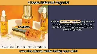 Unlock Glowing Skin with RAS Luxury Oils 24K Gold Radiance Elixir Face Serum | Product Review