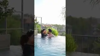 Pool romance in Goa❤️ Sachin Mann #SachinMann #CoupleGoals #Couple #Love #pool #PoolLove #Viral