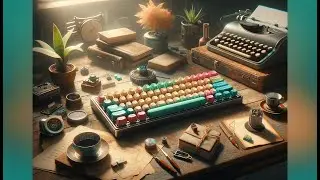 ⌨️ KOOTOP Cute Colorful 104 Keys Typewriter Retro Round Keycaps Keyboard Review ⌨️