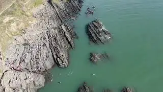 Coasteering Baggy Point, Croyde, North Devon, UK