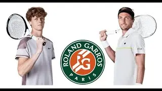 🔴Live: Jannik Sinner Vs Arthur Rinderknech -  French Open 2025 - First Round - Official game Of ATP