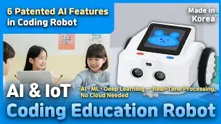 TAMBOT&ndash;All-in-One AI Education Robot Enhancing Learning Efficiency by 30% with Built-In Camera LCD