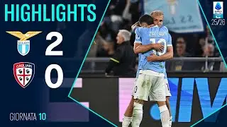 &laquo;Лацио&raquo; &mdash; &laquo;Кальяри&raquo; 2-0: лучшие моменты Голас | Серия А 2025 | Кальяри против Лацио
