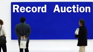 France Auction Yves Klein:Klein Blue Monochrome Sells for $21 Million in French Record for Artist