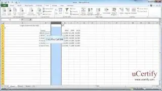 Import Data And Convert Text To Column