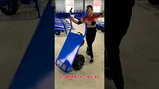 Climbing in mountainous areas is effortless! Electric and gasoline wheelbarrows